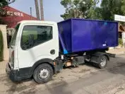 Camión contenedor en Espinardo, Cabezo de Torres